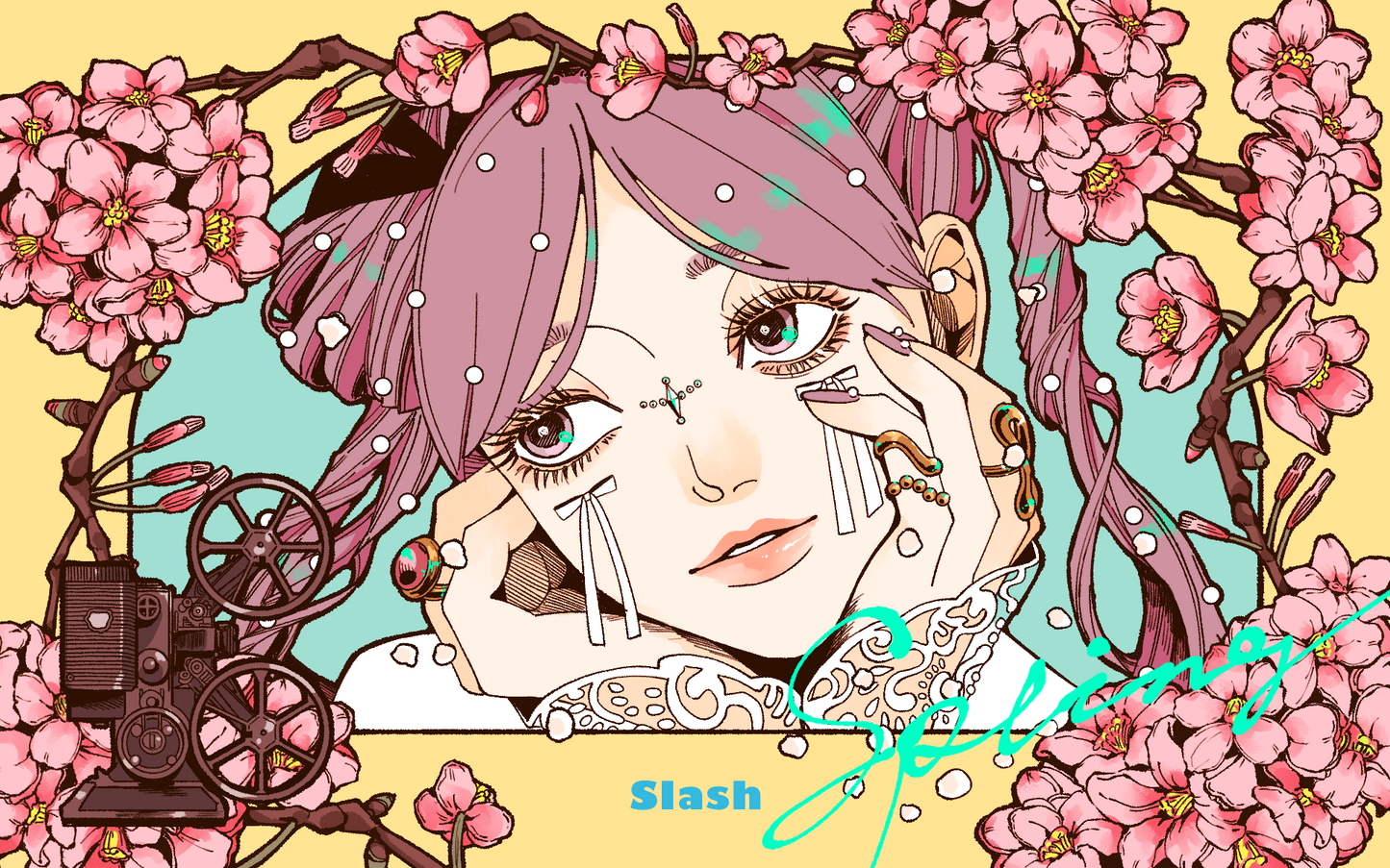 slash 川崎 × nowri 「HARUHI シャツ&スッテカーセット」