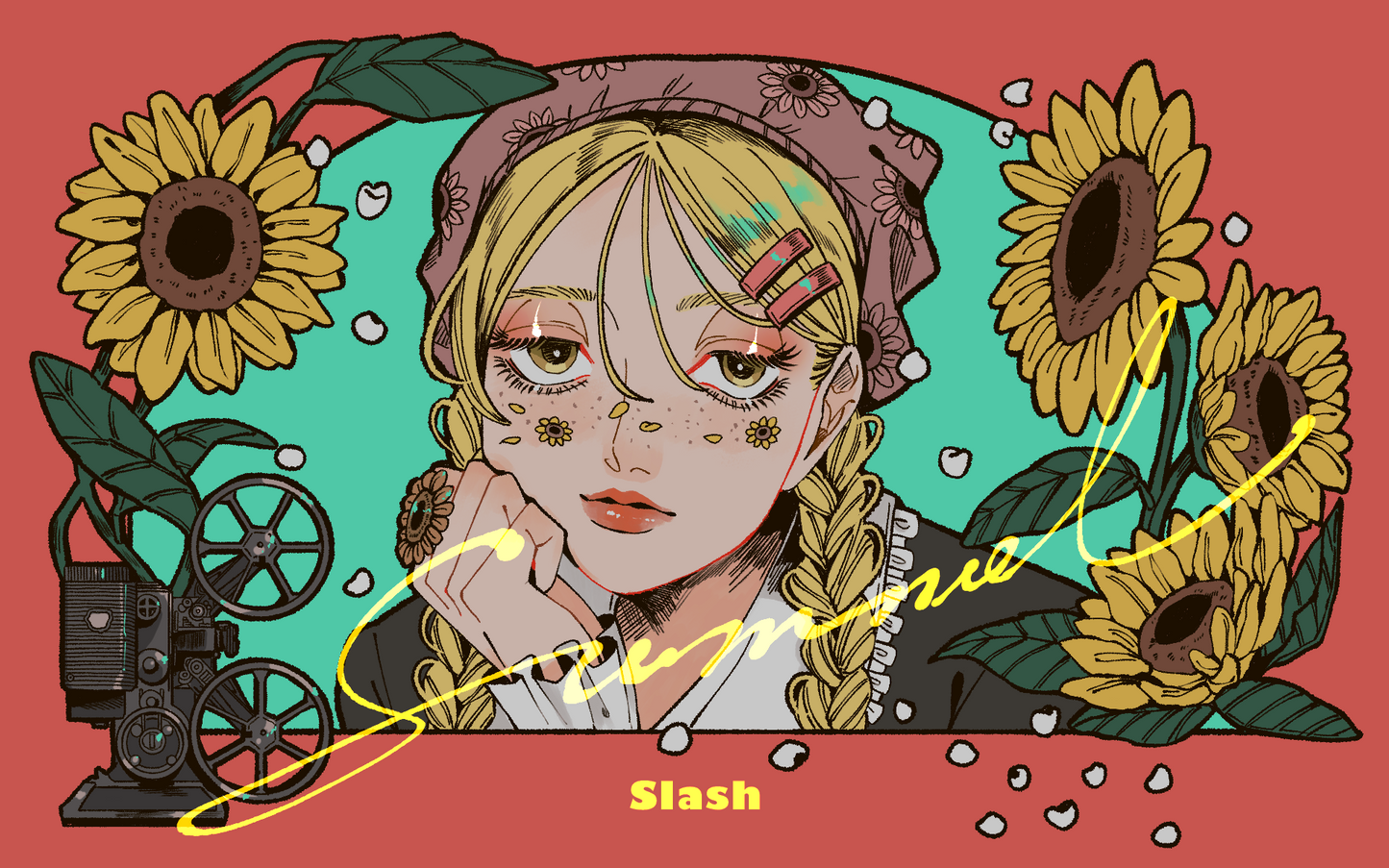 slash 川崎 × nowri 「RITSUKA Tシャツ&スッテカーセット」