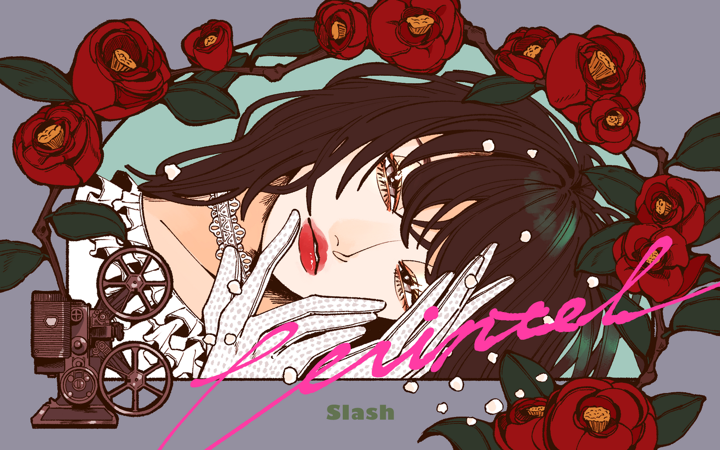 slash 川崎 × nowri 「FUYUKO コーチジャケット&スッテカーセット」