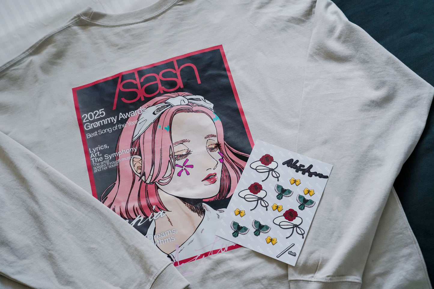 slash 川崎 × nowri 「AKIHO ロンT&スッテカーセット」