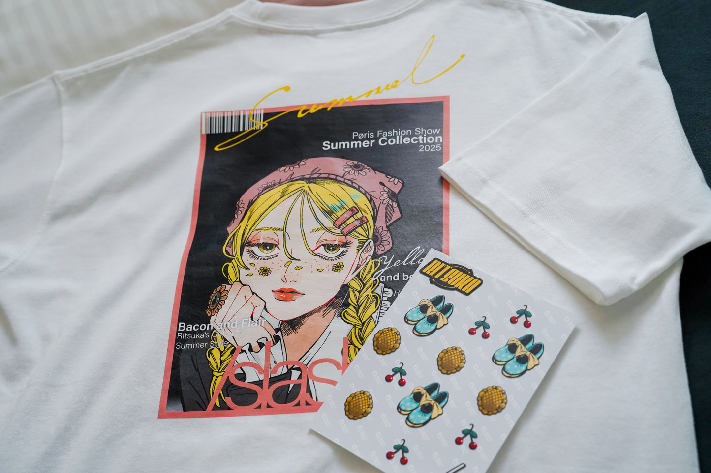 slash 川崎 × nowri 「RITSUKA Tシャツ&スッテカーセット」