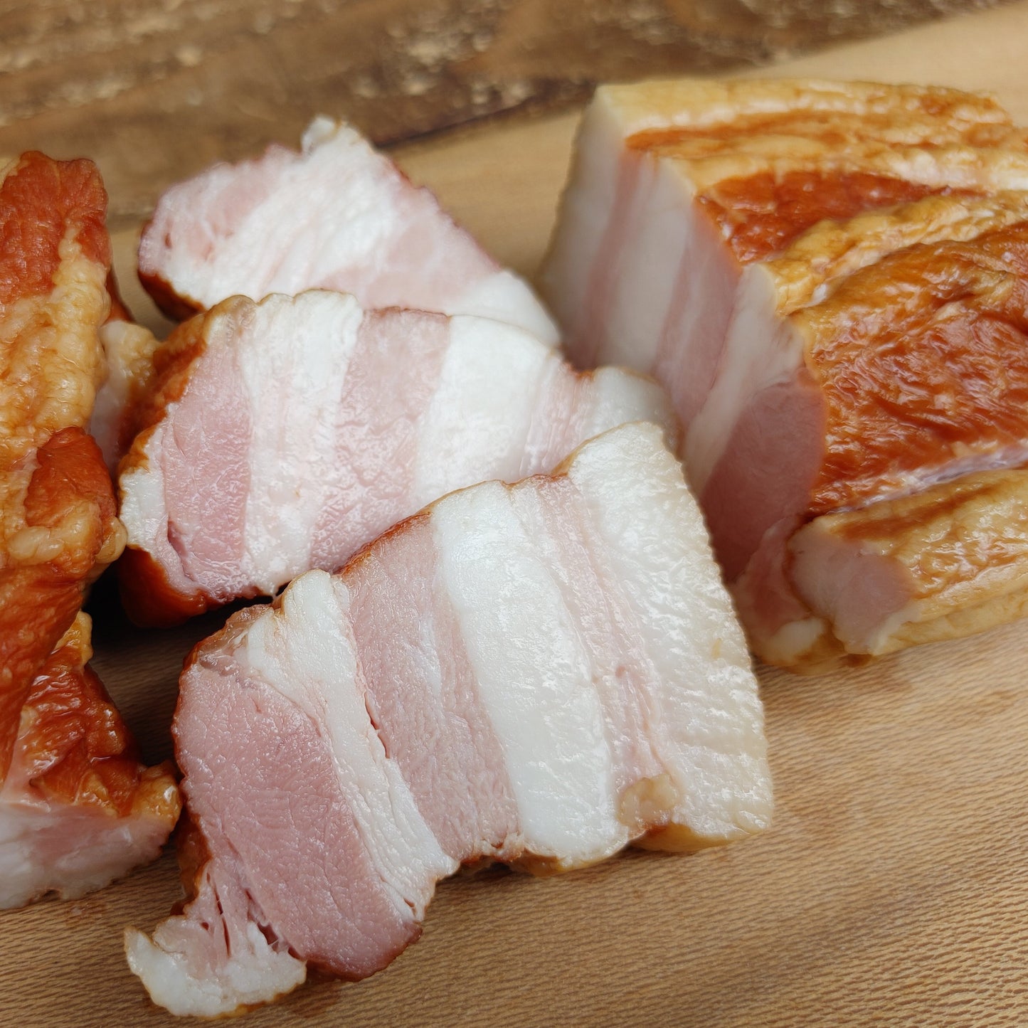 吊るしベーコン ブロック 約200g ※送料無料対象外
