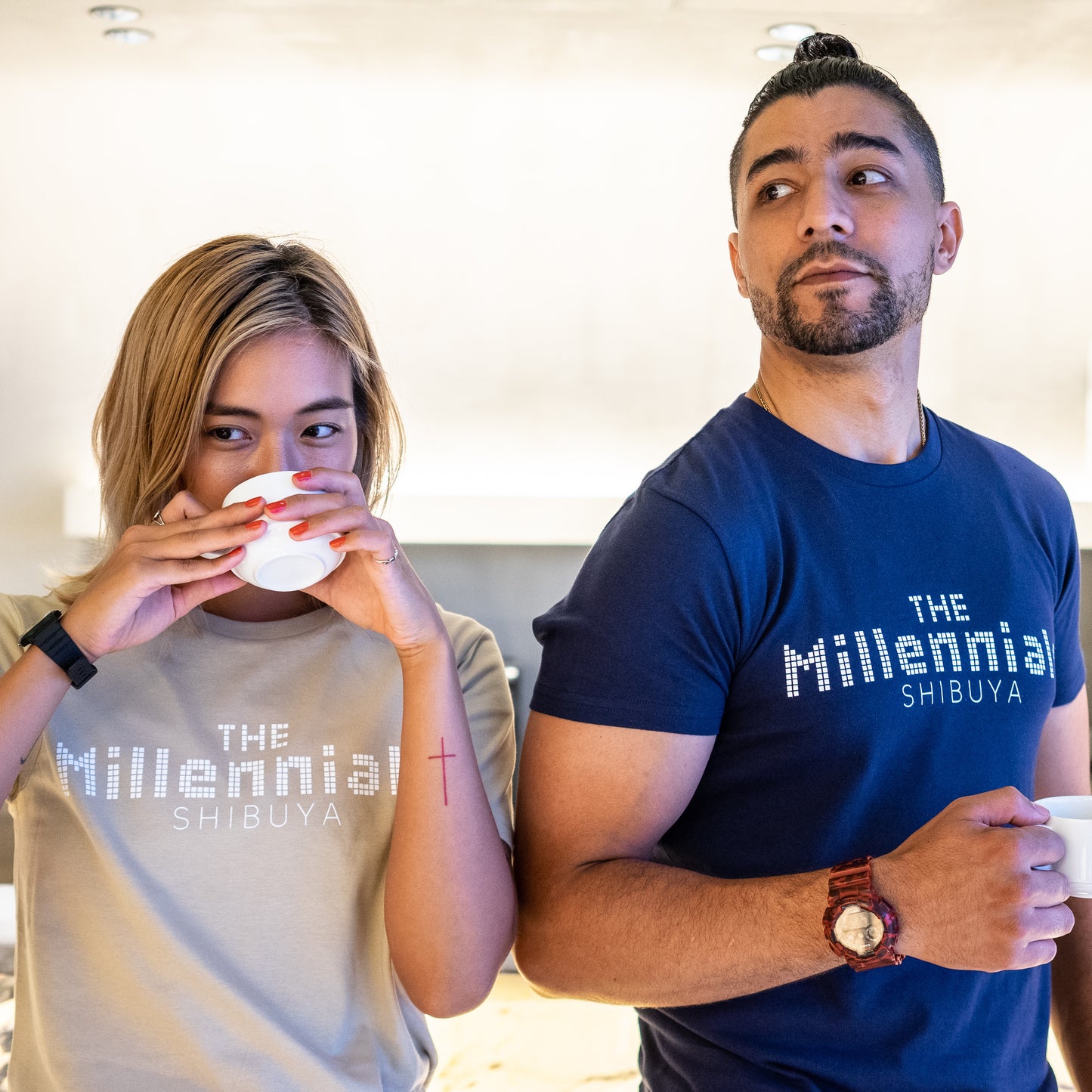 THE MILLENNIALS ロゴTシャツ
