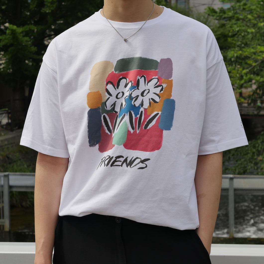 UNWIND SAPPORO × Lee Izumida  コラボTシャツ「花」